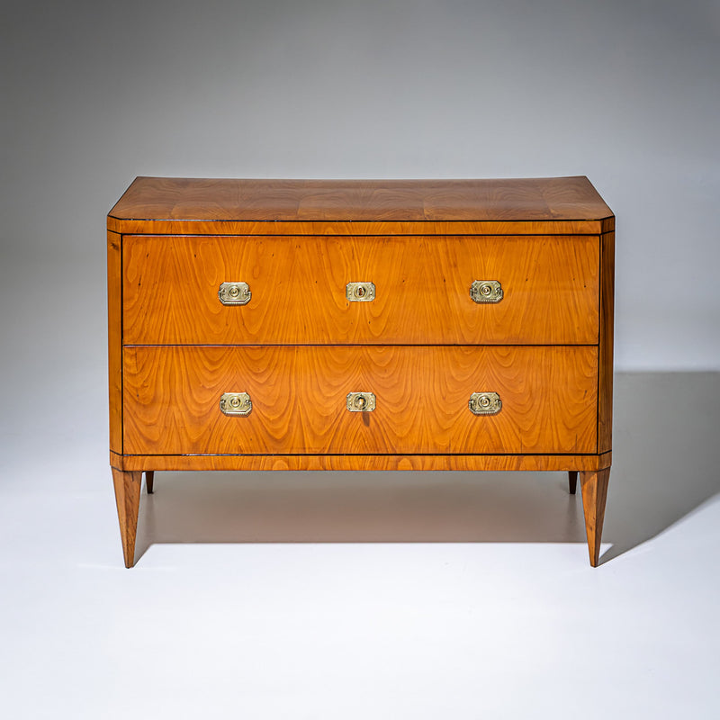 Biedermeier Chest of Drawers in Cherry Wood, Austria, circa 1820