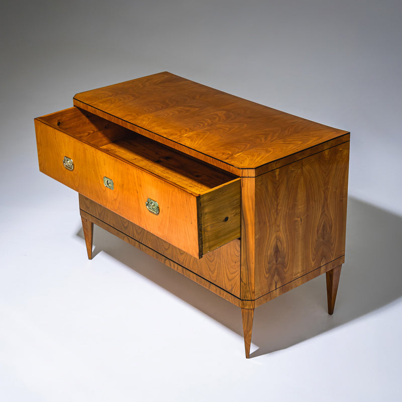 Biedermeier Chest of Drawers in Cherry Wood, Austria, circa 1820