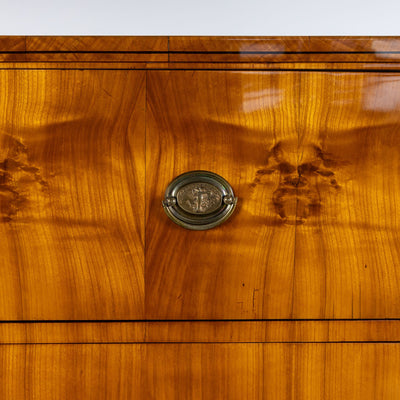 Biedermeier Chest of Drawers with Diamond Inlay, circa 1820