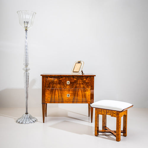 Biedermeier Chest of Drawers in Walnut, circa 1820