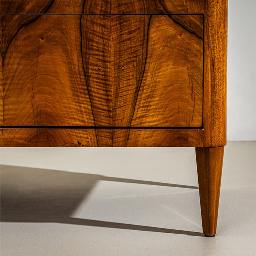 Biedermeier Walnut Chest of Drawers, circa 1830