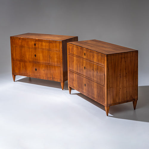 Pair of Biedermeier Chests of Drawers, Munich / Germany, circa 1820