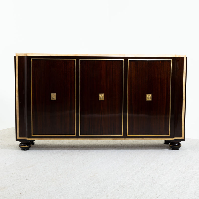 Art Deco Sideboard, sig. Postes, France circa 1920