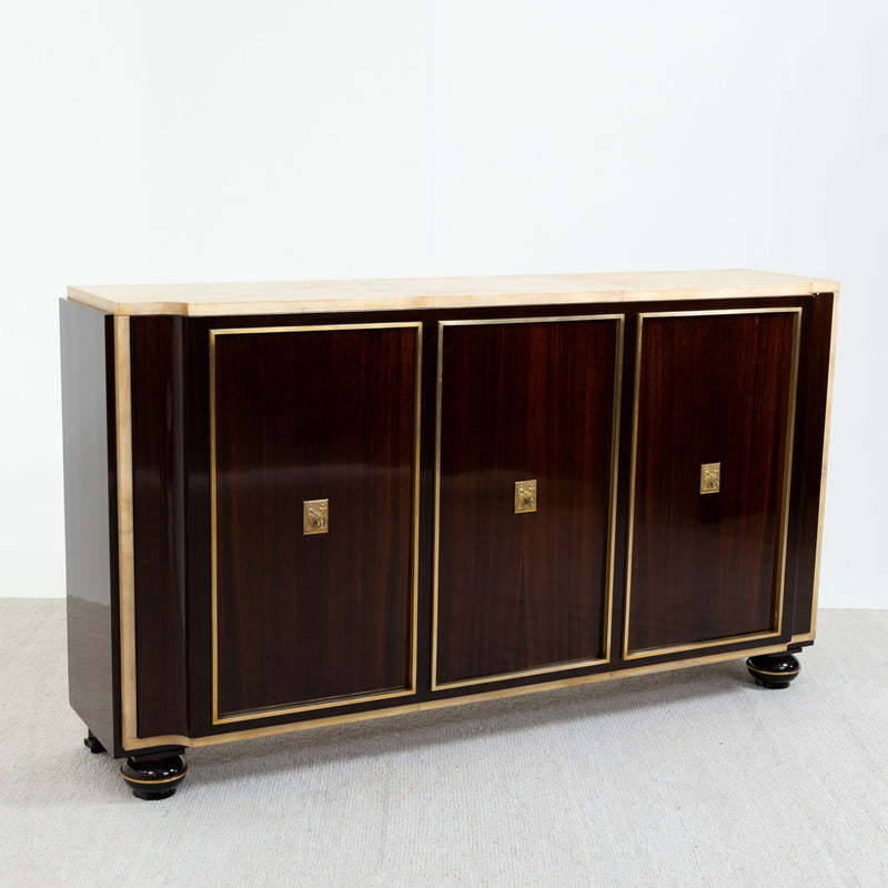Art Deco Sideboard, sig. Postes, France circa 1920
