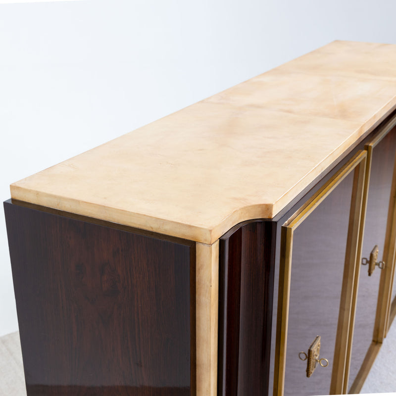 Art Deco Sideboard, sig. Postes, France circa 1920