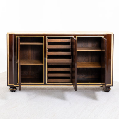 Art Deco Sideboard, sig. Postes, France circa 1920