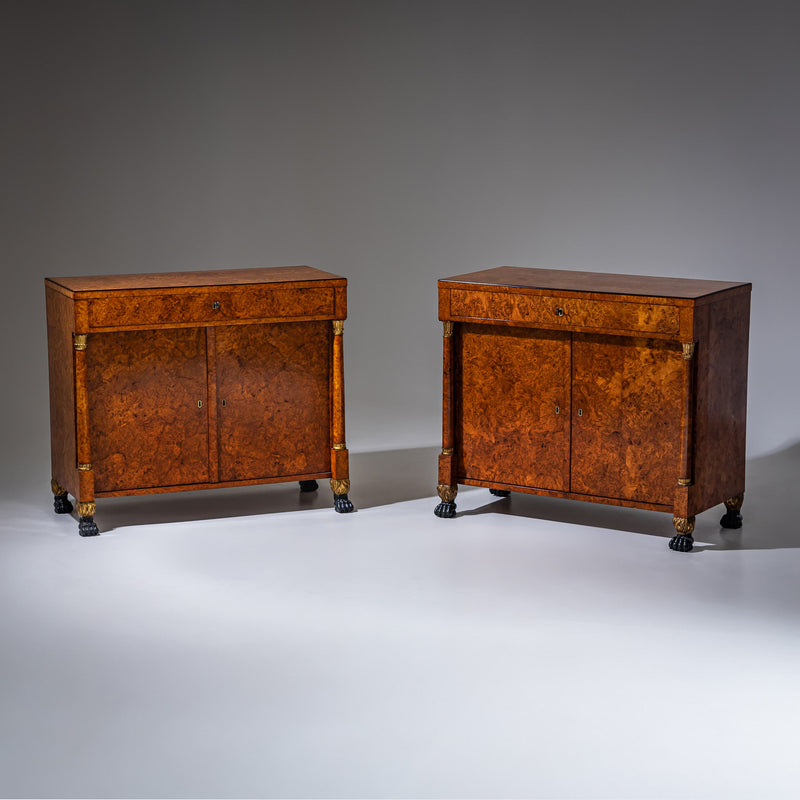 Pair of Charles X Sideboards, France, circa 1830