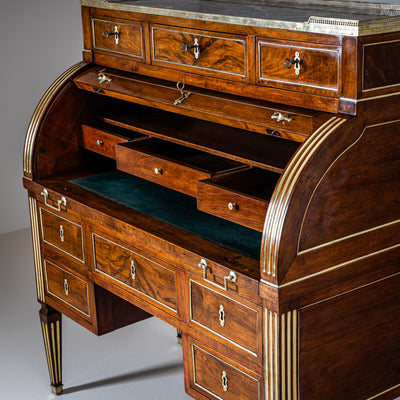 Roll-Top Bureau, France, Late 18th Century