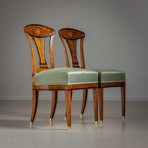 Biedermeier Side Chairs, Vienna around 1810