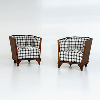 Pair of Art Deco Lounge chairs from the 1920s