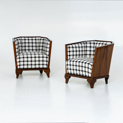 Pair of Art Deco Lounge chairs from the 1920s