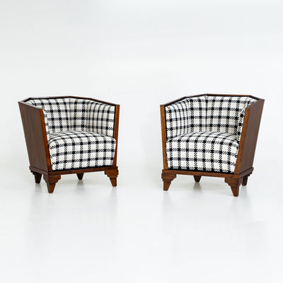 Pair of Art Deco Lounge chairs from the 1920s