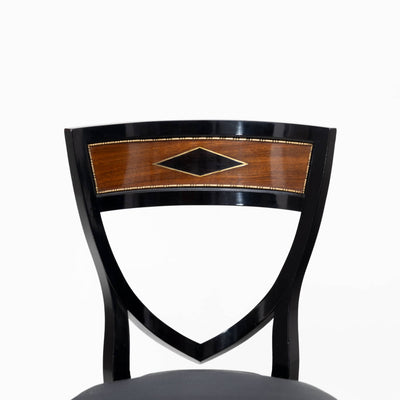 Neoclassical ebonized Dining Room Chair, early 19th Century