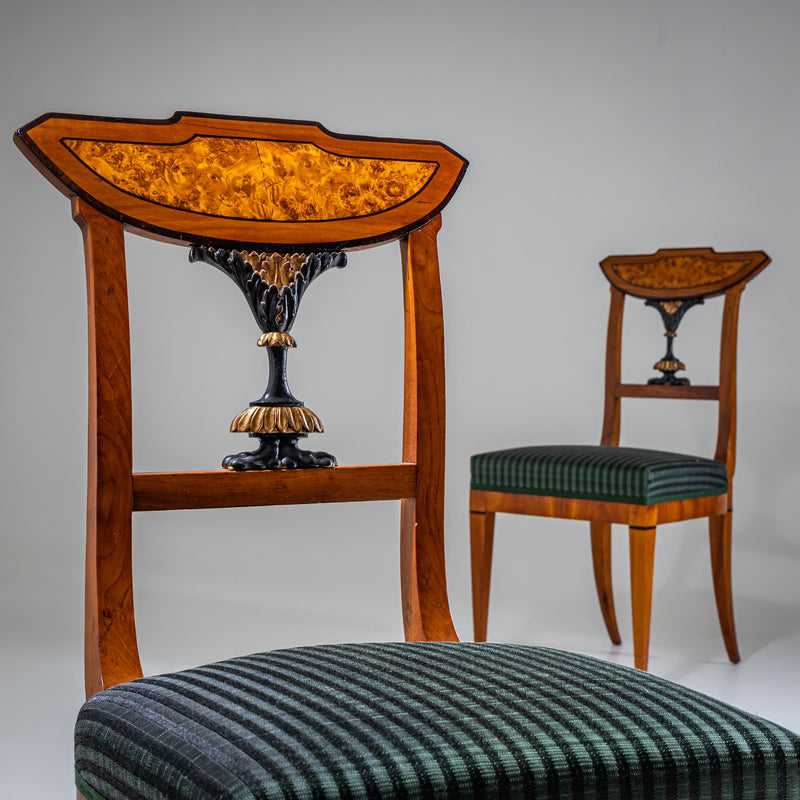 Pair of Neoclassical Chairs, Southern Germany, circa 1815