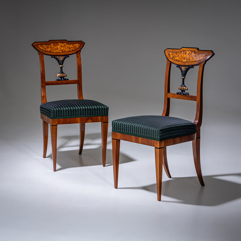 Pair of Neoclassical Chairs, Southern Germany, circa 1815