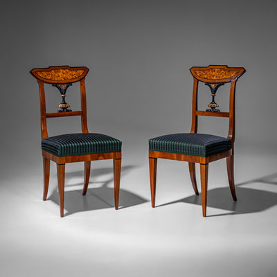 Pair of Neoclassical Chairs, Southern Germany, circa 1815