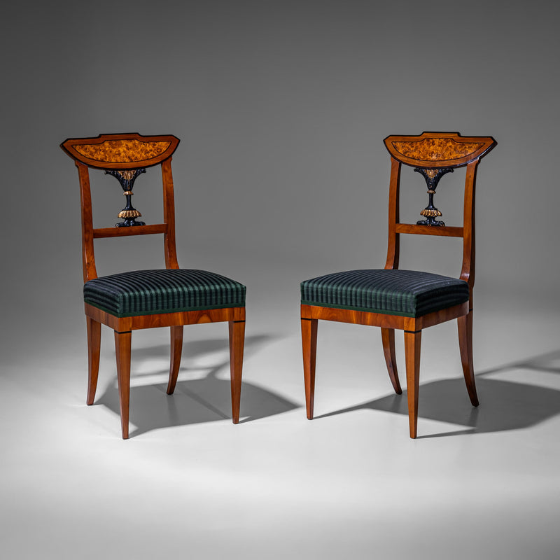 Pair of Neoclassical Chairs, Southern Germany, circa 1815