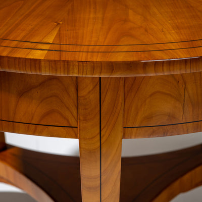 Biedermeier Cherrywood Center Table, Germany circa 1820