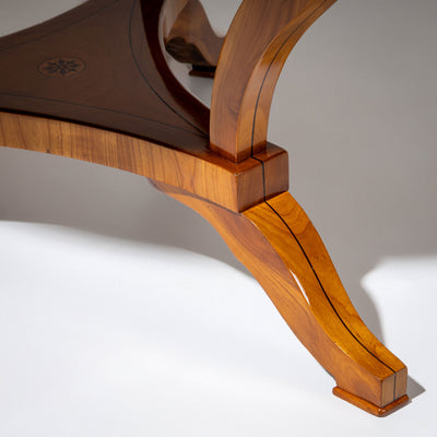 Biedermeier Cherrywood Center Table, Germany circa 1820