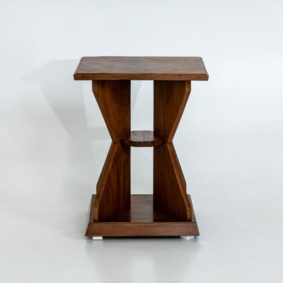 Art Deco Walnut Side Table, circa 1920