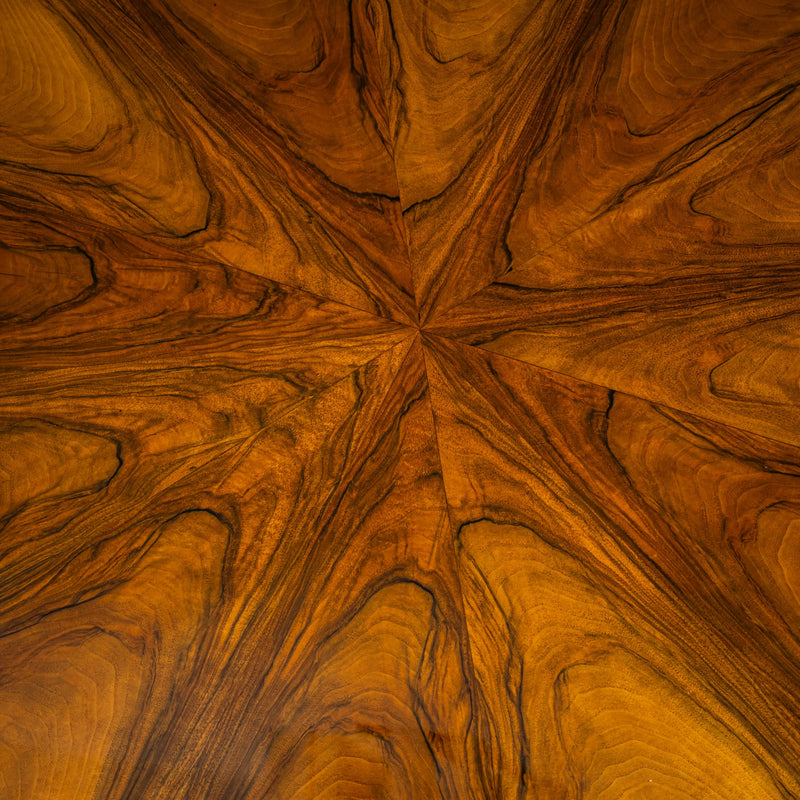 Biedermeier Center Table in Walnut, Germany, circa 1820