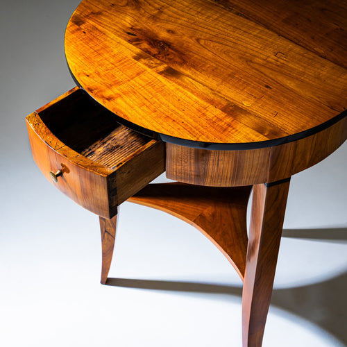 Biedermeier Side Table in Cherrywood, Germany, Circa 1820