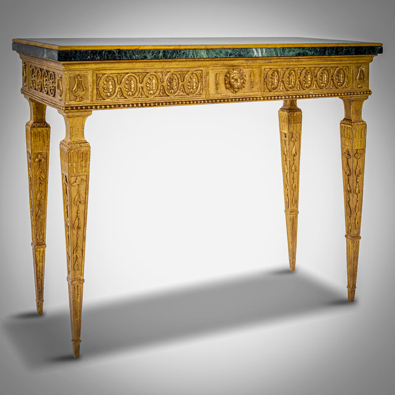 Classicist Console, Tuscany Late 18th Century