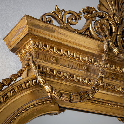 Wall Mirror in Louis XVI Style, 2nd Half 19th Century