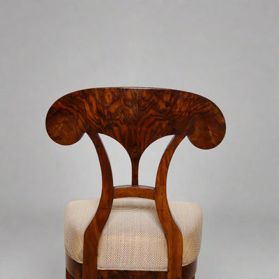 Fine Pair Biedermeier Side Chairs, Austria c1820