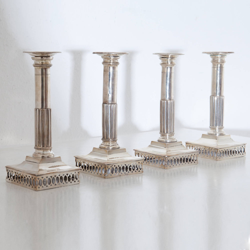 Candlesticks, Antonio Ruiz and Mateo Martinez, Cordoba 1799/1800