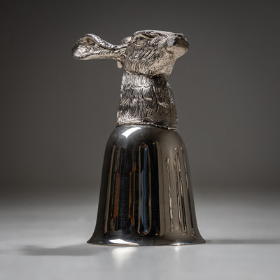 Set of Six Silver-Plated Stirrup Cups, Attributed to Mauro Manetti, Italy, 1970s