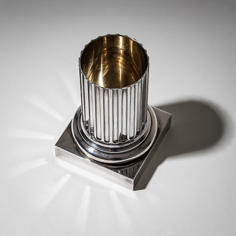 Silver Pen Holder by Bulgari, Italy, 20th Century