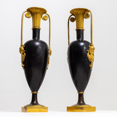 Retour d'Egypte Vases, early 19th Century