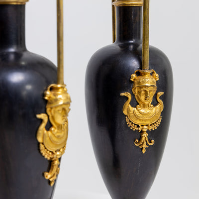 Retour d'Egypte Vases, early 19th Century