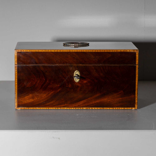 Mahogany Tea Chest, probably England, circa 1830
