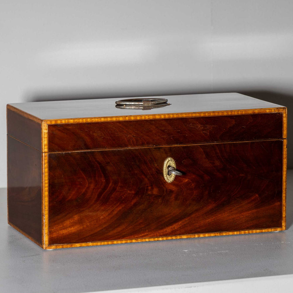 Mahogany Tea Chest, probably England, circa 1830