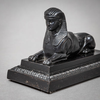 Pair of Berlin Iron Sphinxes, Early 19th Century