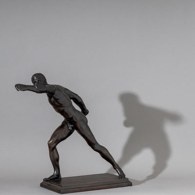 Bronze Borghese Gladiator, Berlin, circa 1900