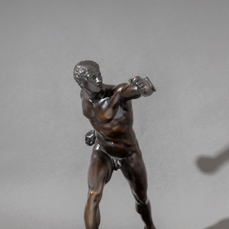 Bronze Borghese Gladiator, Berlin, circa 1900