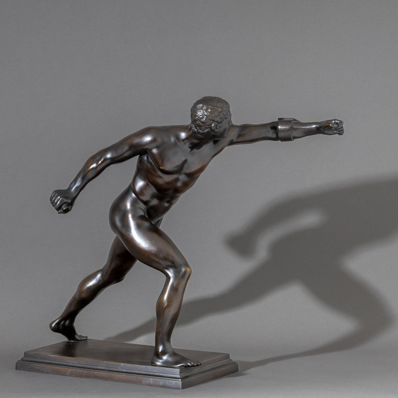 Bronze Borghese Gladiator, Berlin, circa 1900