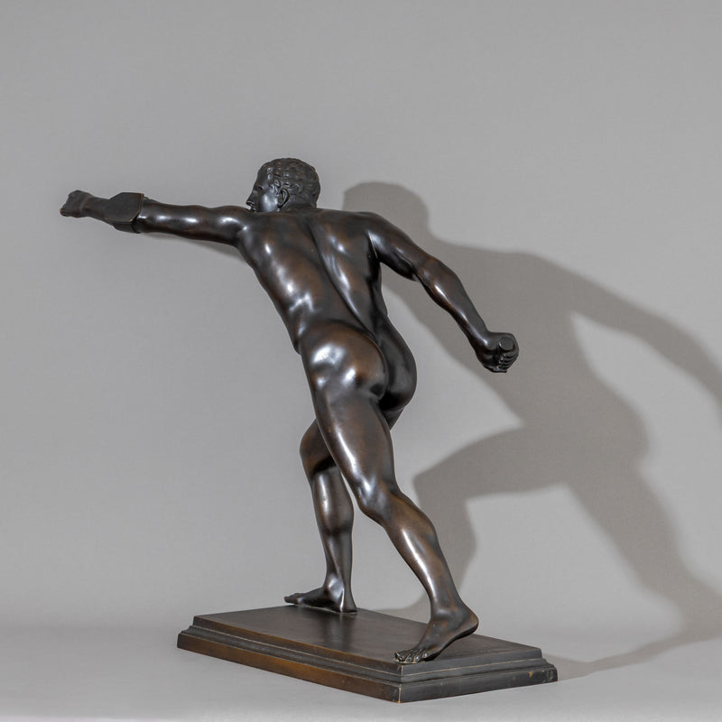 Bronze Borghese Gladiator, Berlin, circa 1900