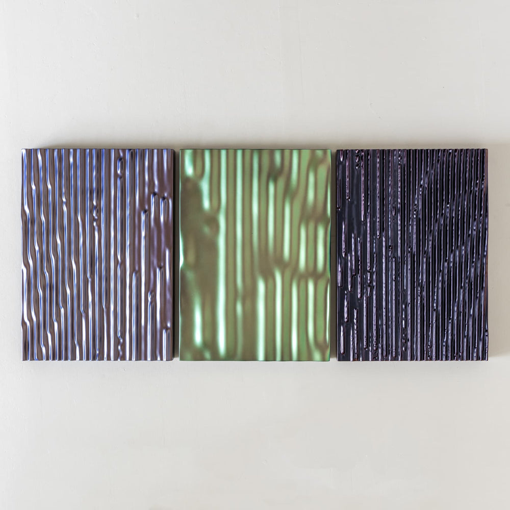 Willi Siber (*1949) Triptych of Wall Objects, Germany 2024