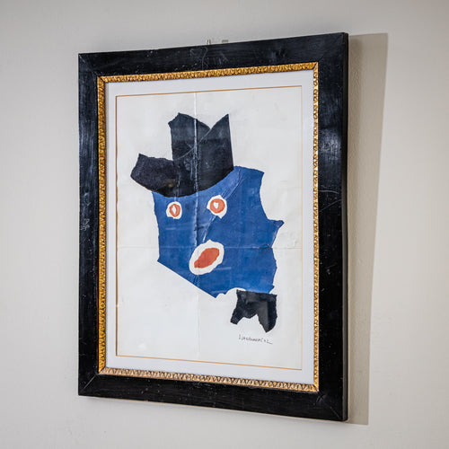 Jean-Joseph Sanfourche (France, 1929–2010), Blue Head, dated 1972