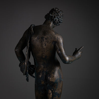 Bronze of Narcissus after the Antique, 20th Century