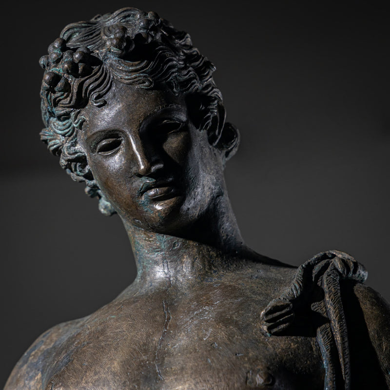 Bronze of Narcissus after the Antique, 20th Century