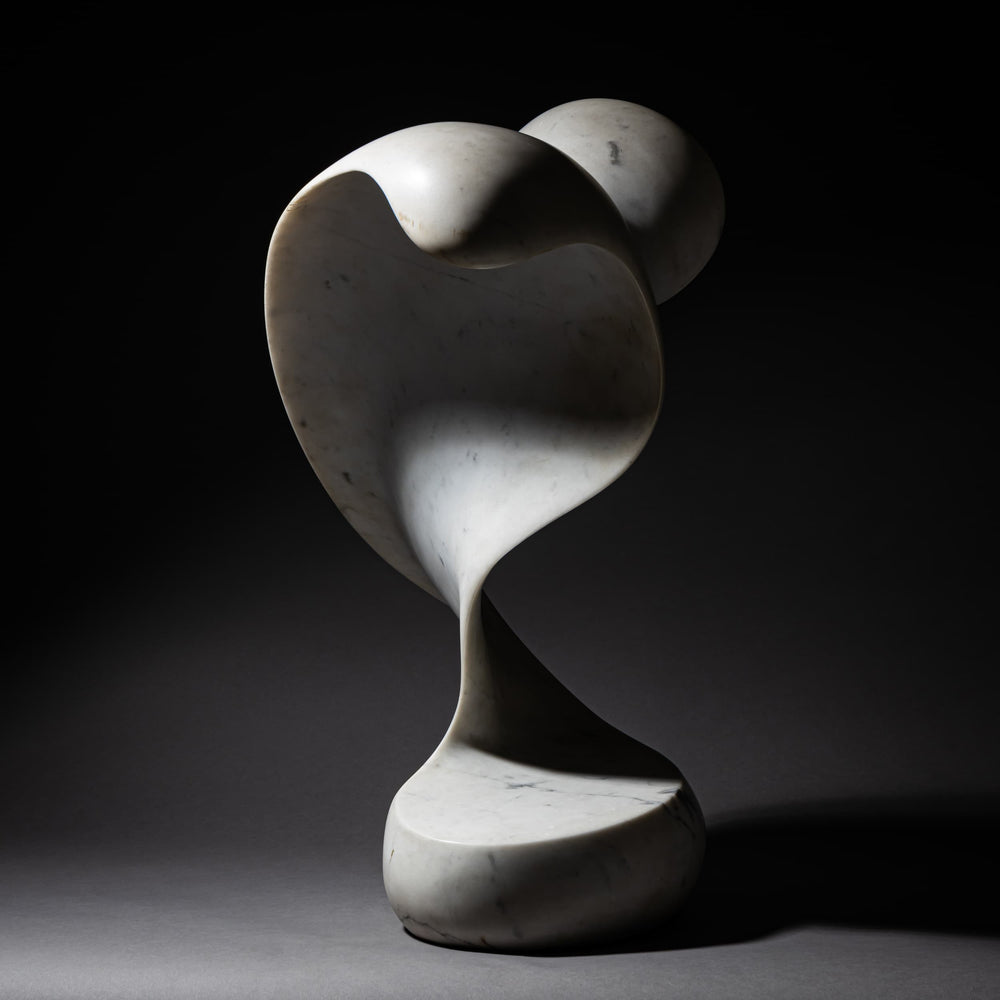 Marble Sculpture “Gabbiano” (Seagull) by Renato Mari, Italy, 1976