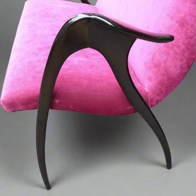 Sculptural Italian Mid-Century Setee