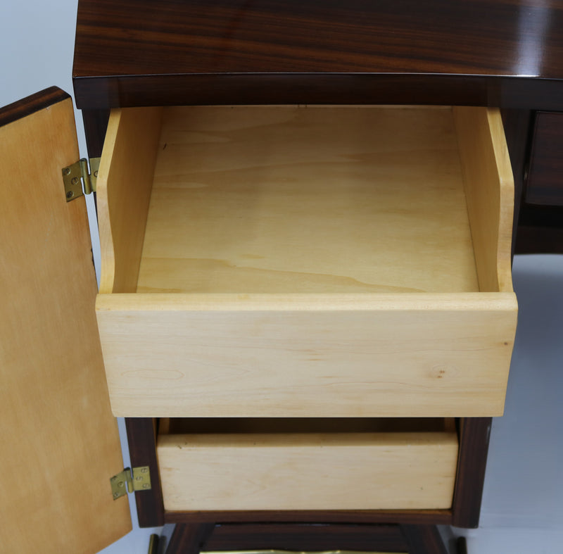 Art Deco Executive Desk, France 1940s