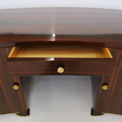 Art Deco Executive Desk, France 1940s