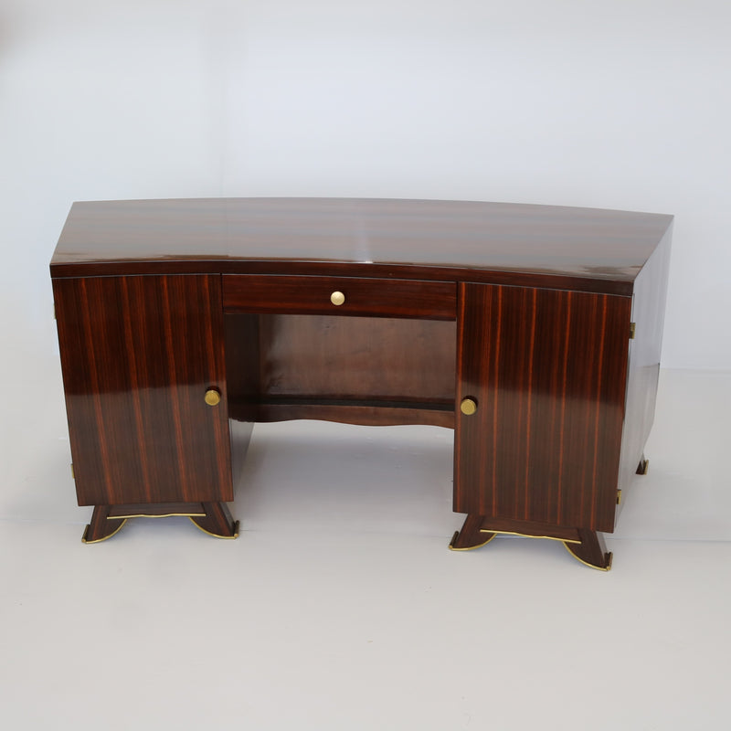 Art Deco Executive Desk, France 1940s